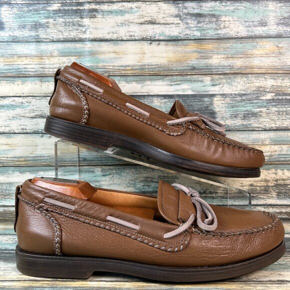Bacco Bucci Mens 8.5 Loafer Boat Shoe Casual Dress Slip On...